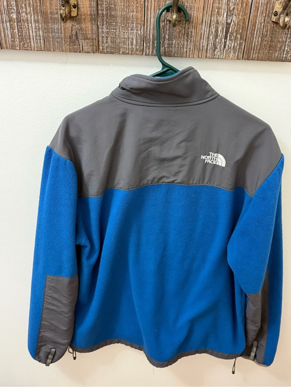 Vintage The North Face Blue & Gray Fleece Jacket